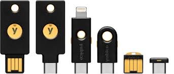 YubiKey USB authentication key